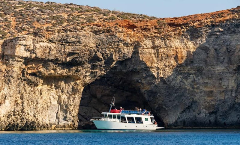 Mellieha: Cruise to Blue Lagoon, Crystal Lagoon & Halfa Rock - Timing from Mellieħa: morning cruise vs sunset cruise