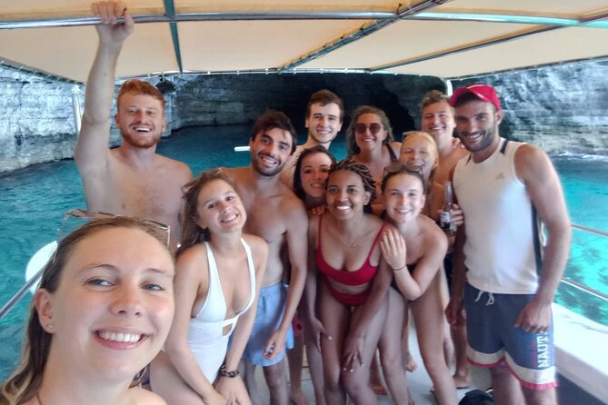 Mellieha: Gozo, Comino, Sea Caves, and Blue Lagoon Cruise - Blue Lagoon on Comino: the free pass, the crowds, and your best options