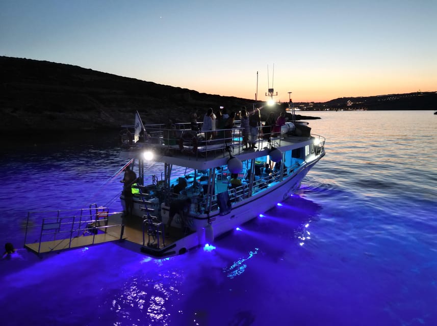 Mellieha: Two Bay Evening Cruise Including The Blue Lagoon - Crystal Lagoon: sea caves, 360 degree views, and an easy first swim