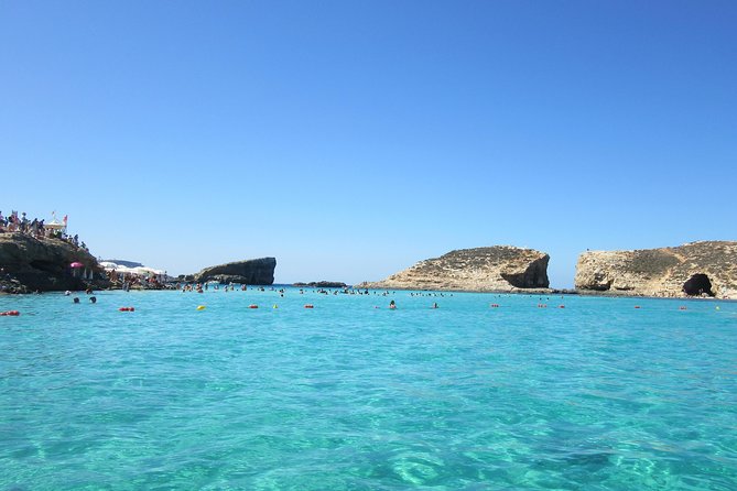 Okikoki Banis - Comino Blue Lagoon Speedboat Trip- Fast Ferry - St Julian’s To Comino Fast, With Real Time to Enjoy It