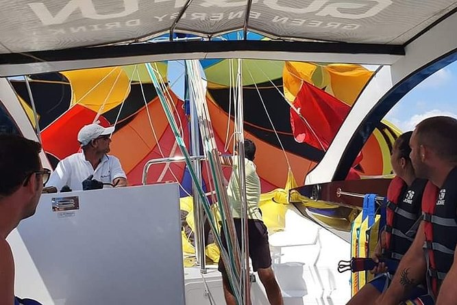 Parasailing In Malta - The Crew Team: Claudio And William Keep It Relaxed