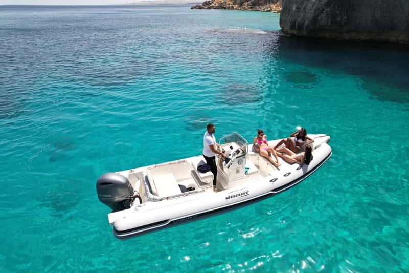 Private Boat Charter Comino, Blue Lagoon, Gozo - Private Comino and Gozo charter, the real value is control