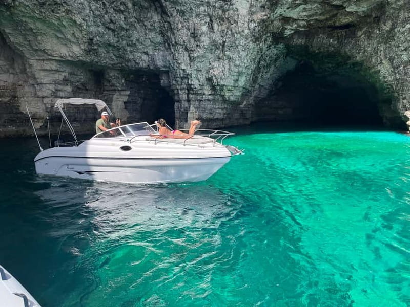 Private Boat Charter Comino, Blue Lagoon, Gozo - Your captain and a boat setup built for comfort, not just transport