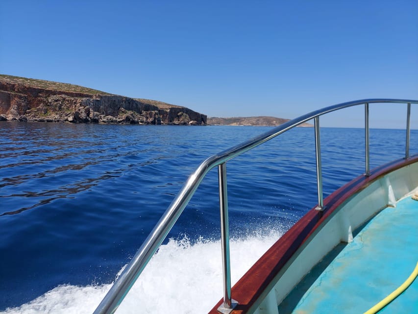 Private Boat Charter - Comino/Parts of Gozo - Blue Lagoon time: the best use of your 1-hour window