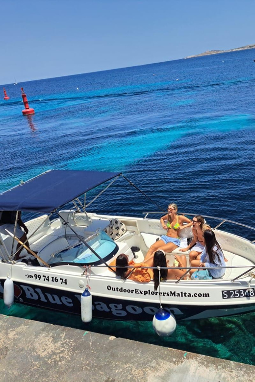 Private Boat Tour: Discover Comino's Blue and Crystal Lagoon - How Friendly Captains Make the Hour Feel Longer
