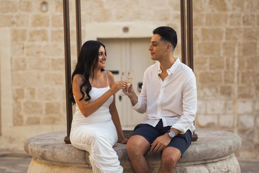 Private Couples Photoshoot in Malta - Editing, delivery, and the online gallery experience