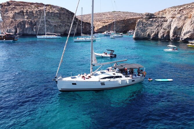 Private Day Charter on Amazing Mowgli - Armier Bay Beach: an easy first swim stop for many groups
