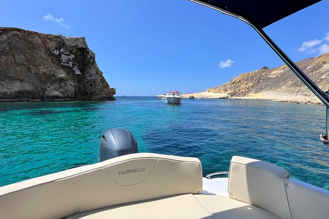 Private speed boat trip to Comino, Blue Lagoon and Caves - Quick highlights you will feel immediately