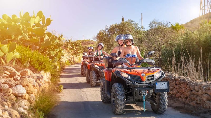 Quad Bikes Rental in Gozo (With GPS Map Included) - Xewkija pickup at Hammerhead Projects, then you’re off