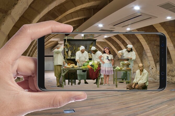 Reliving The Sacra Infermeria Augmented Reality Tour - Entering the Old Knights Hospital and following the story