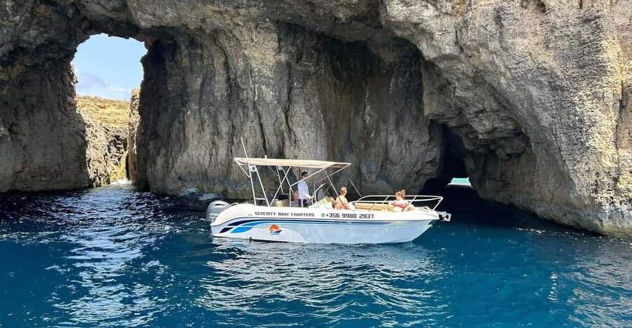 SerenityBoatChartersMalta: Bluelagoon,Comino,Gozo,&Sea Caves - Key highlights to look for