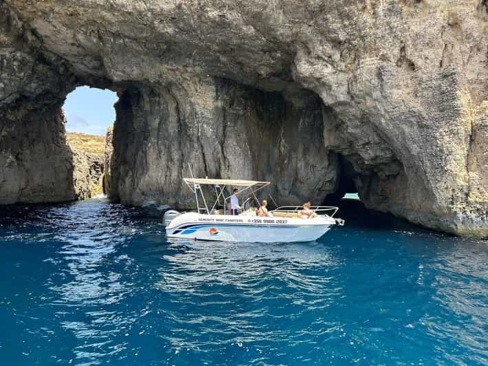 SerenityBoatChartersMalta: Bluelagoon,Comino,Gozo,&Sea Caves - Private Comino, Gozo, and sea caves, with a modern boat that keeps things simple