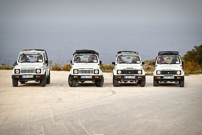 Shared Sunset Jeep Tour Gozo Combi - Food and drinks on the route: snacks included, restaurant details can vary