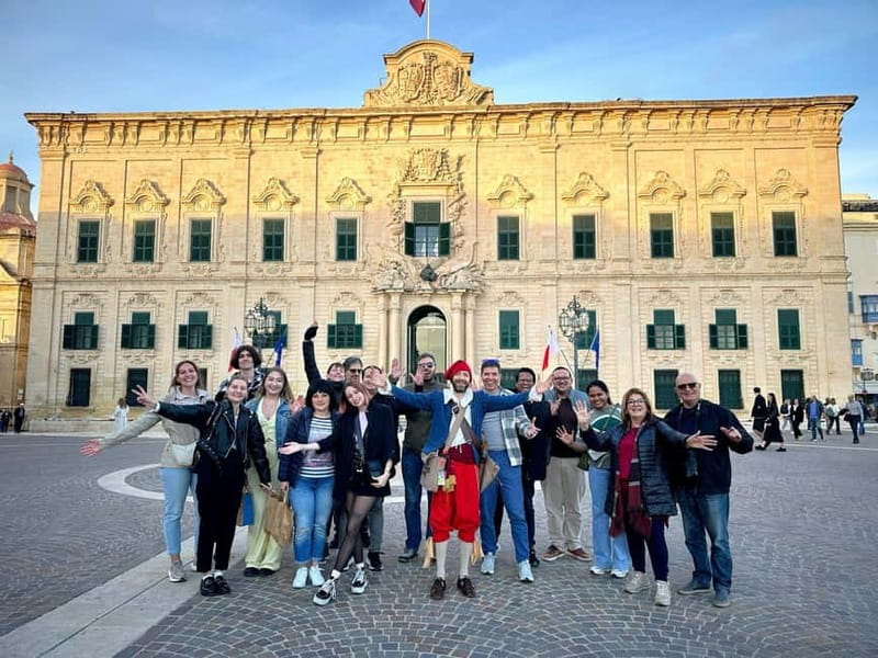 SINFUL SECRETS OF VALLETTA - Blood, Booty and Courtesans - Religion meets politics: St John’s Co-Cathedral, Palazzo President, and Ministry for Health