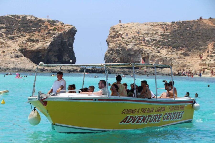 Sliema: Boat Trip to Comino Blue Lagoon, Gozo, and Caves - Meeting point at Sliema Ferries, and what to look for