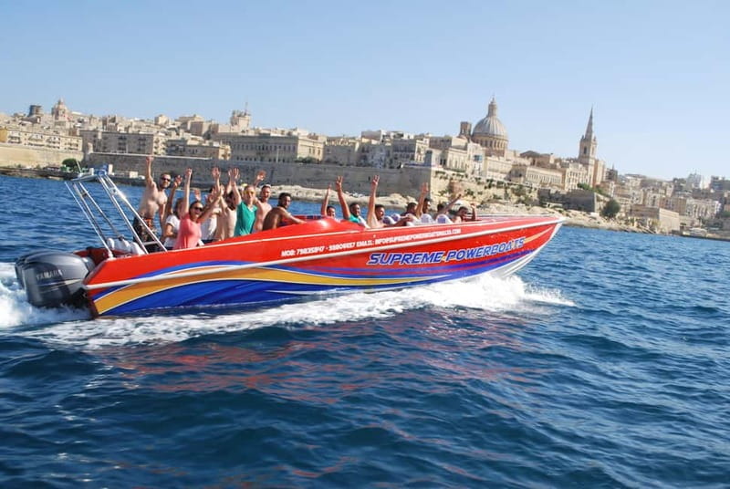Sliema: Powerboat trip to Gozo & Comino with Caves - Meeting in Sliema: Find Your Boat Without Stress