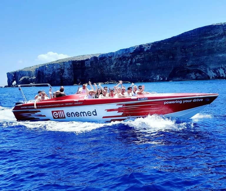 Sliema: Powerboat trip to Gozo & Comino with Caves - Comino Blue Lagoon for 1.5 Hours: Swim Time, Crowds, and Real Planning