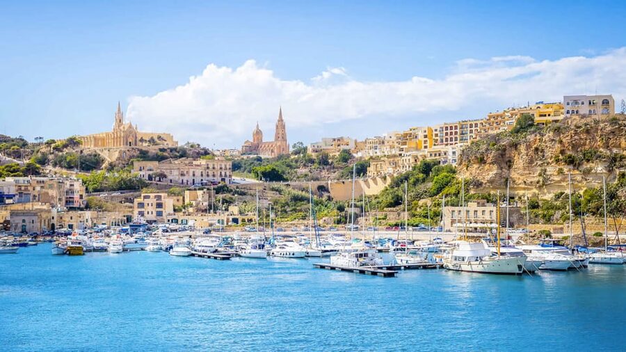 Sliema/St. Paul's: Gozo, Comino & Blue Lagoon Ferry Cruise - Optional motorboat to Comino Caves and Crystal Lagoon, worth it for some