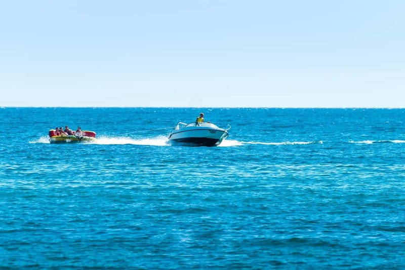 St. Julian's: Inflatable Crazy Sofa Ride - St. Julian’s Crazy Sofa Ride: 200HP thrills on St George’s Bay