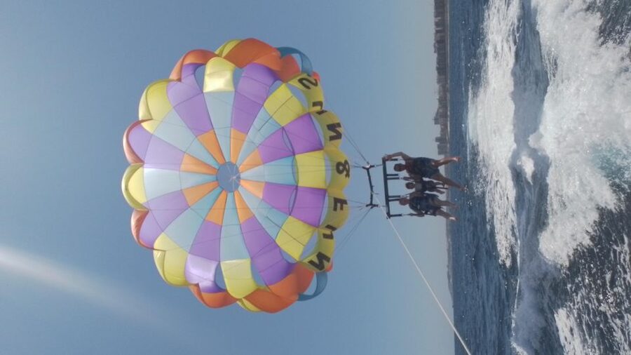 St. Julian's: Malta Parasailing Adventure with Photos - Your parasail moment over St. George’s Bay and the coastline