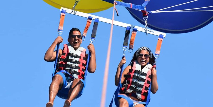 St. Julian's: Parasailing Flight with Photos and Videos - Safety and who should sit this one out