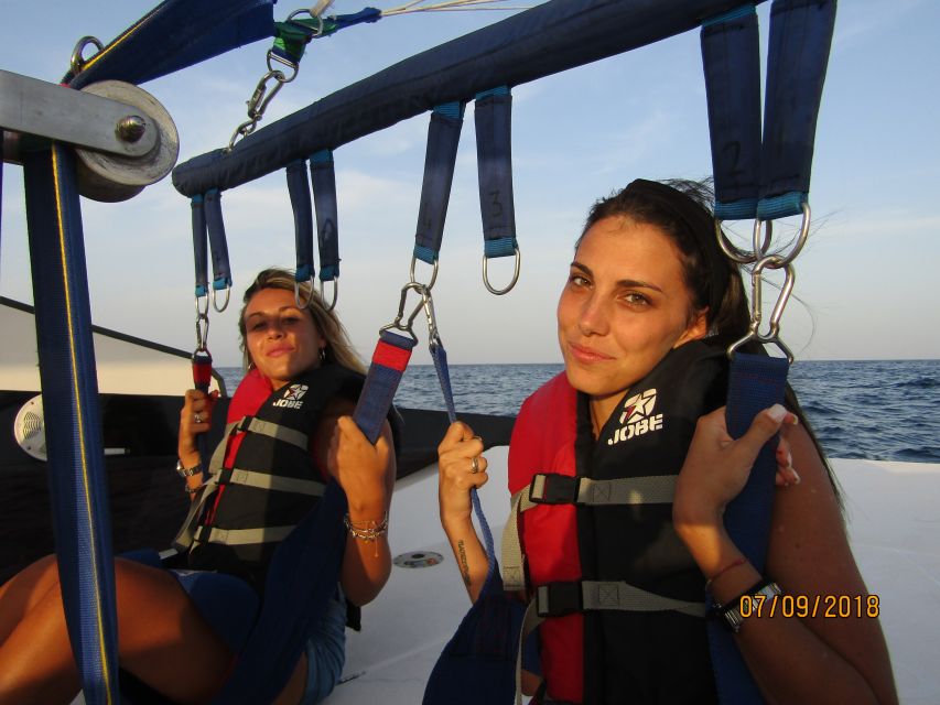 St. Julian's: Parasailing in Malta with Photos and Videos - The flight plan: what it feels like when you rise above the sea
