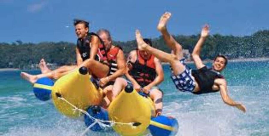 St Julians: Banana Rides / Sofa Rides - How the St Julian’s Banana Ride Actually Works on the Water
