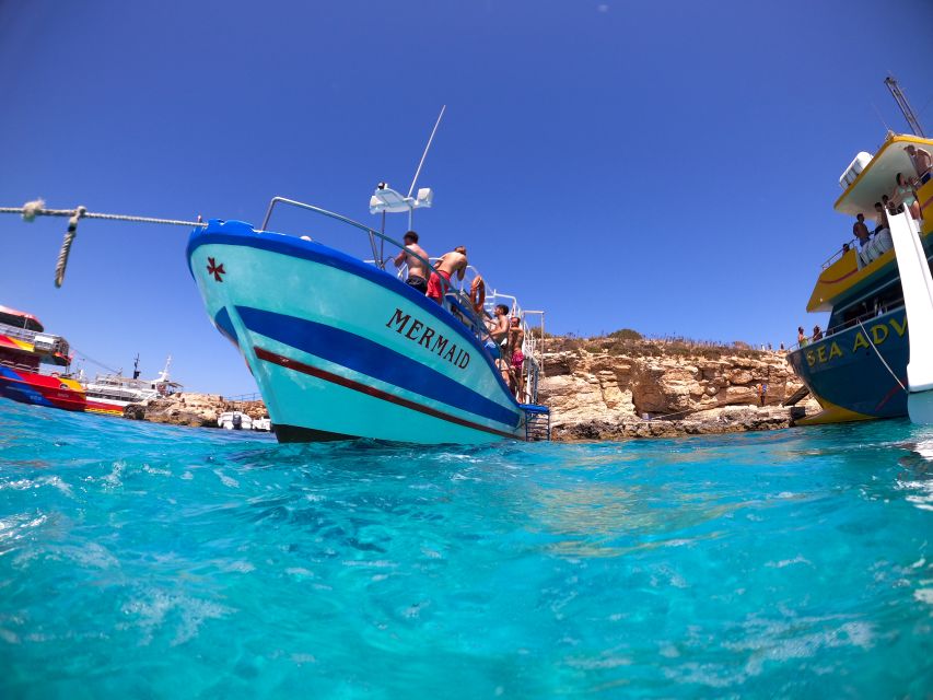 St Paul's Bay: Comino, Blue Lagoon, Gozo, & Caves Boat Tour - Gozo for 2 hours: coastline walks and the Victoria option