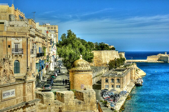 Valletta and The Three Cities Scenic Harbours Cruise from Sliema - Valletta, Floriana, and the fortress view you cannot get from streets