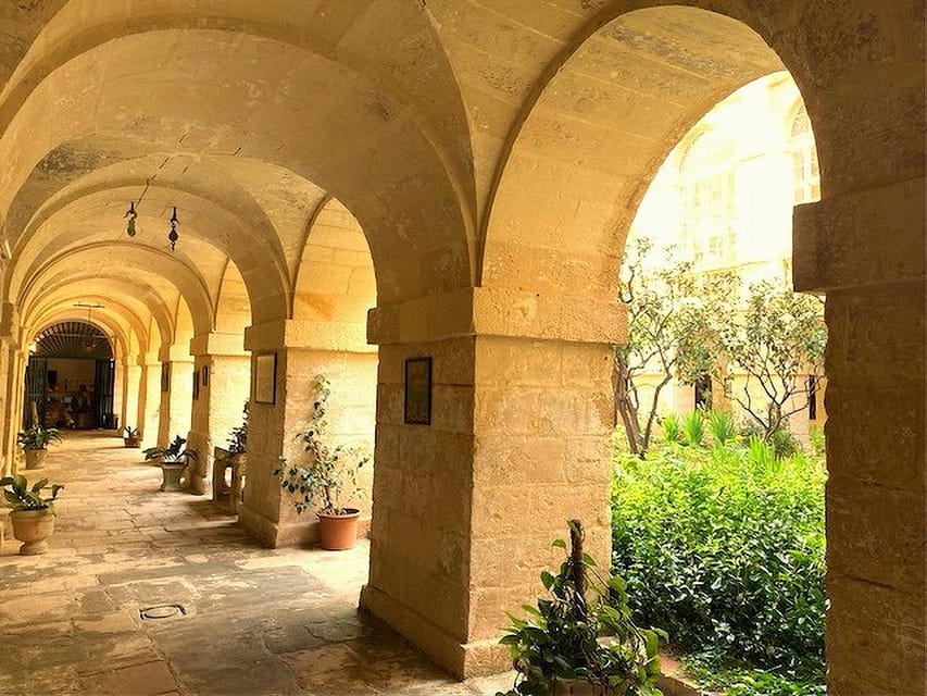 Valletta: Monastery and Secret Garden Entry Ticket - Finding St Catherine’s Monastery at the corner of Valletta’s streets