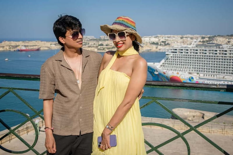 Valletta - Private Photo Session (English/Polish) - What you get back: 50 high-resolution, edited photos in 3 to 5 days