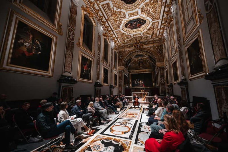 Valletta Resounds: The Caravaggio Experience - Your 18:00 arrival window inside St John’s Co-Cathedral