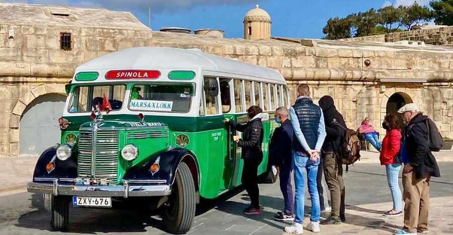 Valletta: Sunday Vintage Bus to Marsaxlokk - Valletta Pickup Near Triton Fountain: Easy Start, Clear Timing