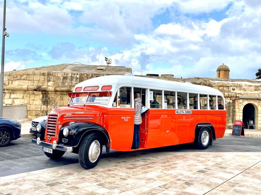 Valletta: Sunday Vintage Bus to Marsaxlokk - Marsaxlokk on Sunday: Market Energy Meets Fishing Village Real Life