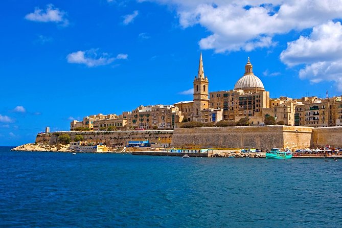 Valletta (UNESCO) guided tour, Malta Experience (included), Cathedral (optional) - Upper Barrakka Gardens, a Free Grand Harbour Panorama First