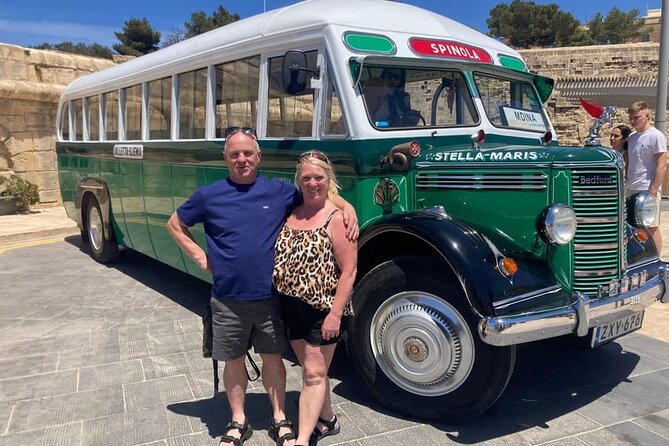 Vintage Bus to Valletta and Sliema and Rabat and Mdina - Valletta stop near the Tourist Information Office: use it to get bearings