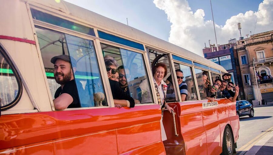 Vintage Bus Tour: Aviation Museum & Mosta Church inc Platter - Riding a Maltese Xarabank: what the vintage bus experience really feels like
